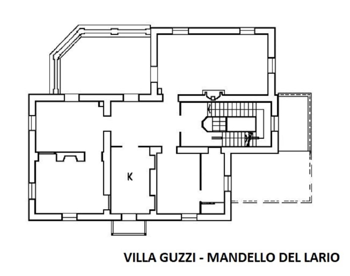 Villa Guzzi Mandello del Lario Exterior foto